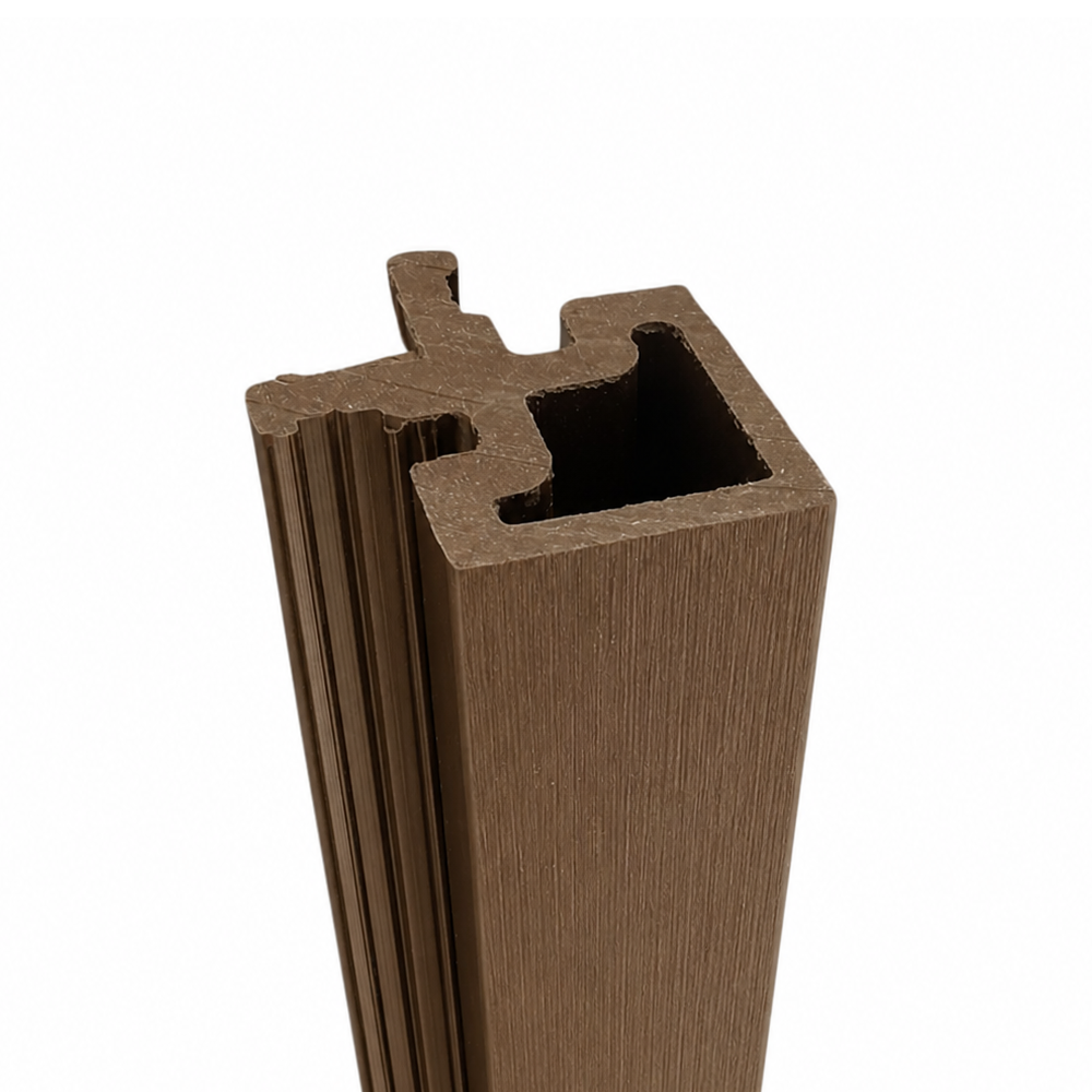Coltar pentru Riflaj Maro, Colt Exterior, 40x40 mm, Lungime 2.9 m, din WPC Lemn Compozit