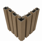 Coltar pentru Riflaj Maro, Colt Exterior, 40x40 mm, Lungime 2.9 m, din WPC Lemn Compozit
