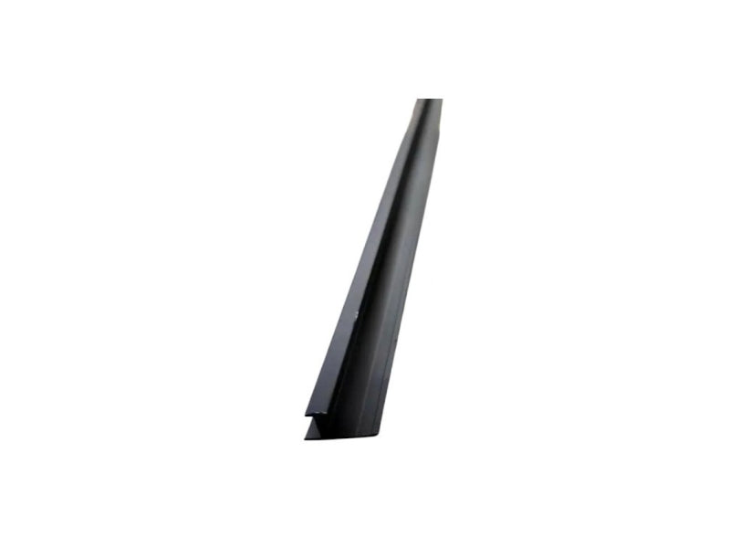 Profile tip H, pentru imbinarea panourilor panou decorativ perete WPC din aluminiu, 300x0.8cm, Negru