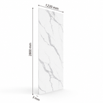 Panou Decorativ de Perete UV JF12203-UV-8871, 2800 × 1220 × 3 mm