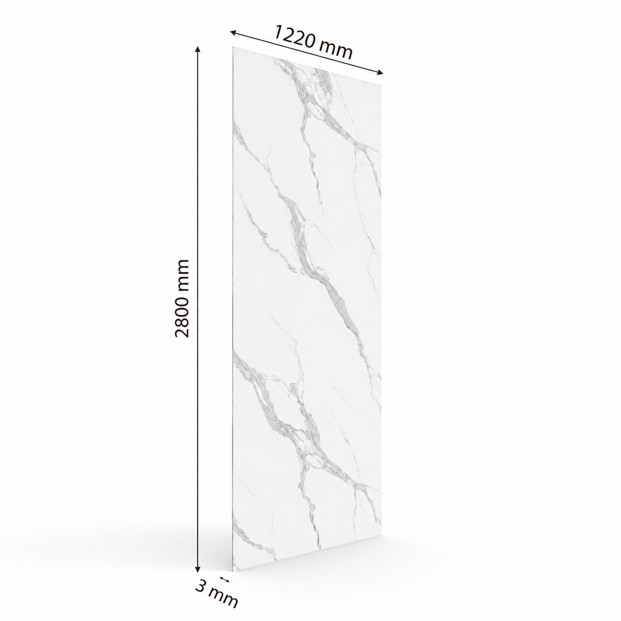 Panou Decorativ de Perete UV JF12203-UV-8871, 2800 × 1220 × 3 mm