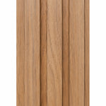 Panou Riflaj Decorativ 3D MDF JM1073-MBW-WDT31, 280 × 12 × 1.2 cm