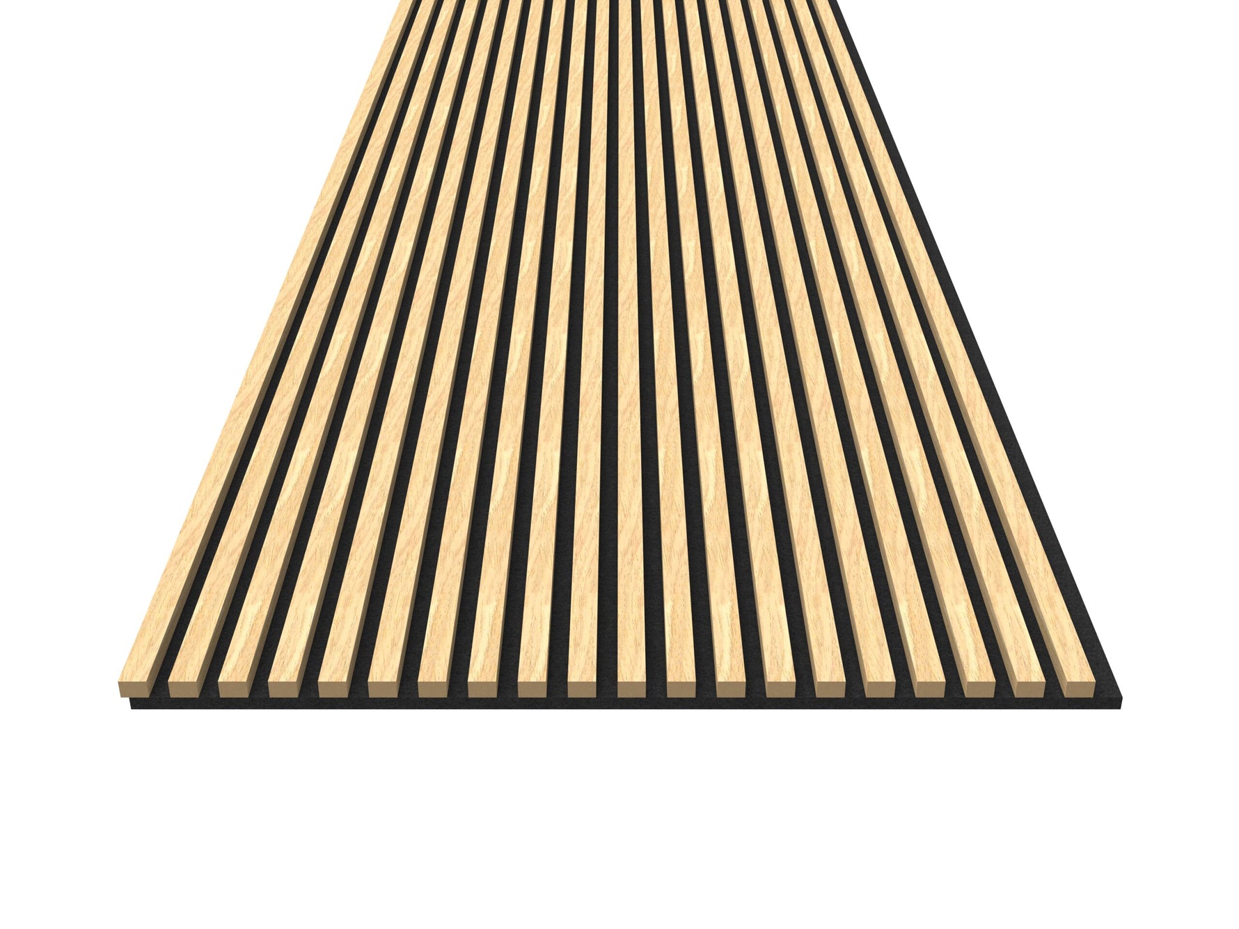 panou riflaj MDF acustic decorativ 26WV  1.68 m2 2800x600x18 mm