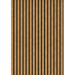 Panou Decorativ MDF JM1372-MBW-H31, 280 × 60 × 1.8 cm