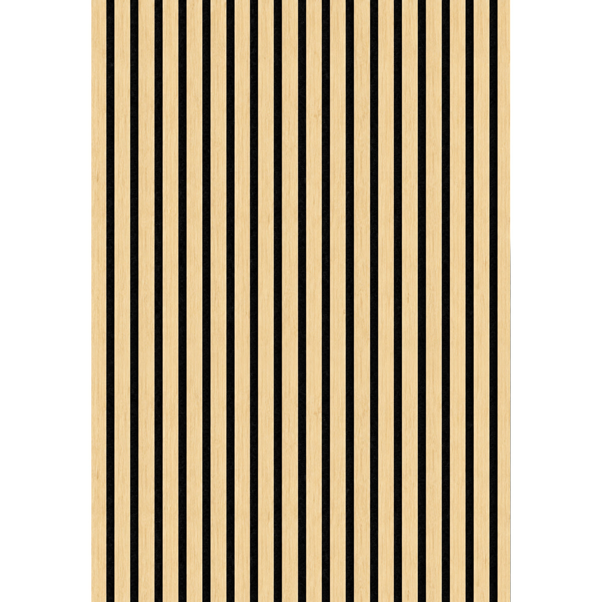 Panou Riflaj Decorativ MDF JM1372-MBW-30WV, 280 × 60 × 1.8 cm