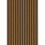 Panou Riflaj Decorativ MDF JM1372-MBW-DT31, 280 × 60 × 1.8 cm