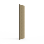 Panou Riflaj Decorativ MDF JM1372-MBW-DT7, 280 × 60 × 1.8 cm