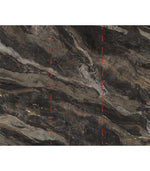 Set de 3 panouri decorative de perete SS005 din carbon