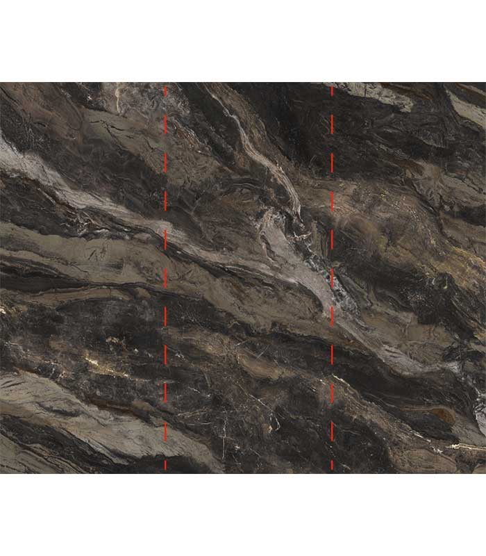 Set de 3 panouri decorative de perete SS005 din carbon