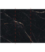 Set de 3 panouri decorative de perete SS009 din carbon