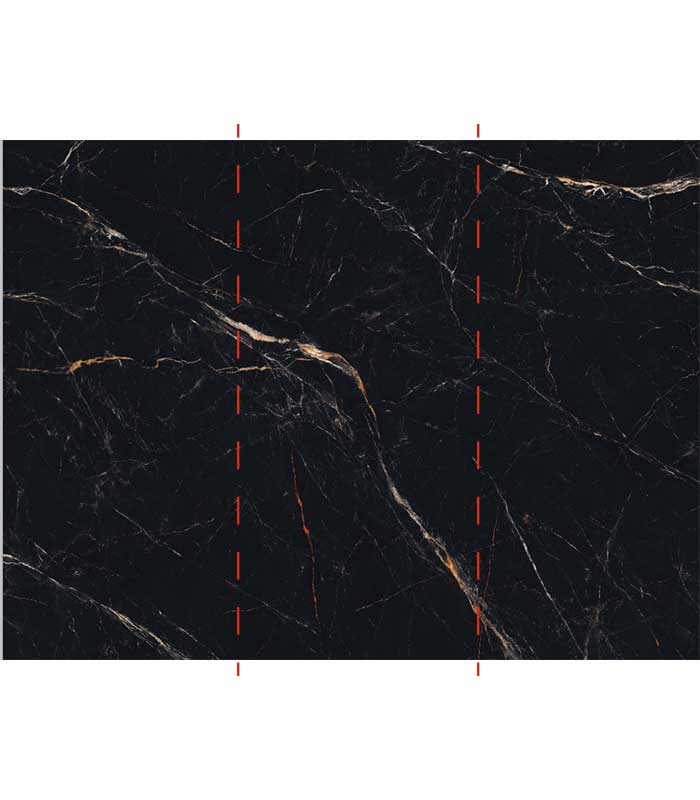 Set de 3 panouri decorative de perete SS009 din carbon