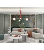 Set de 3 panouri decorative de perete SS017 din carbon