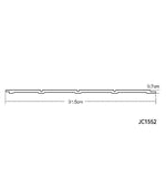 panou riflaj decorativ 3D PS duropolimer JC1552-271C5T