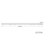 panou riflaj decorativ 3D PS duropolimer JC1701-0081BT
