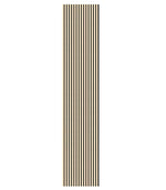 panou riflaj MDF acustic decorativ 1.68m2 30WV 2800x600x18 mm