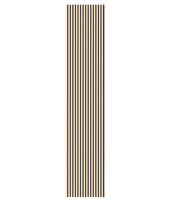 panou riflaj MDF acustic decorativ 1.68m2 30WV 2800x600x18 mm