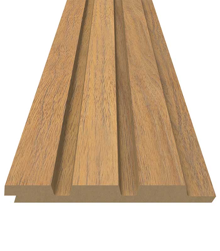 panou riflaj decorativ MDF 3D WD31 2800x122x12 mm