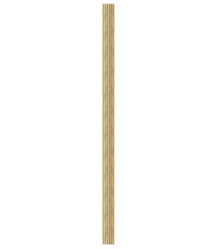panou riflaj decorativ MDF 3D WDT54 2800x122x12 mm
