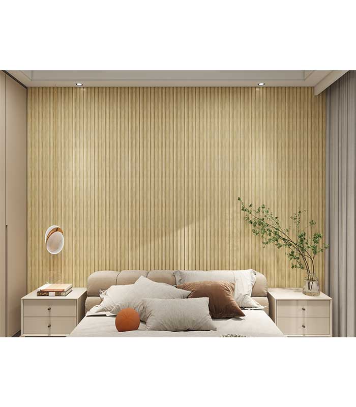 panou riflaj decorativ MDF 3D WDT7 2800x122x12 mm