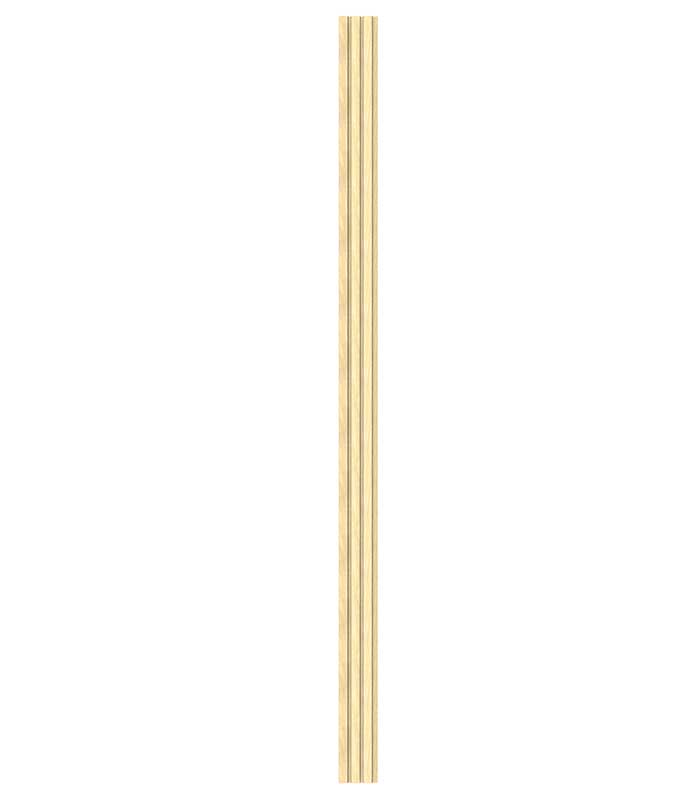panou riflaj decorativ MDF 3D WDT7 2800x122x12 mm