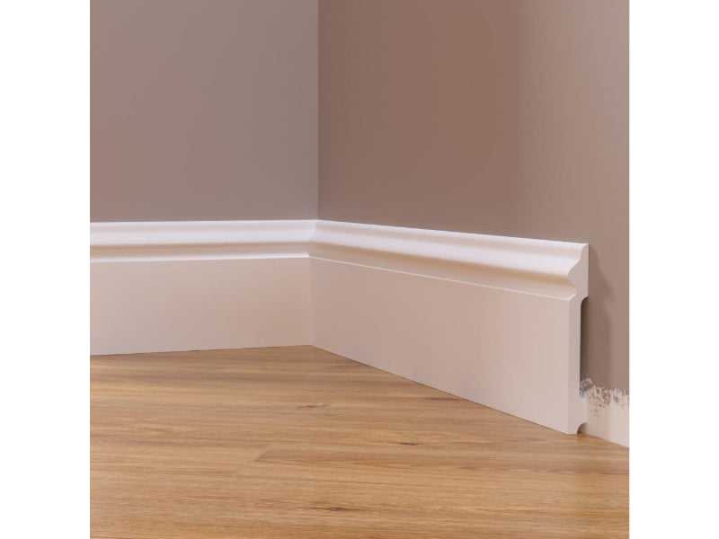 Plinta poliuretan de interior D023 dimensiuni 1,2cmx10cmx240cm
